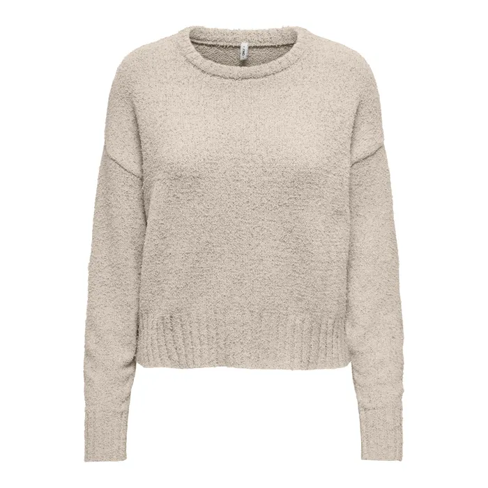 Only Teresa Life Crew Loose Knitted Sweater Dames