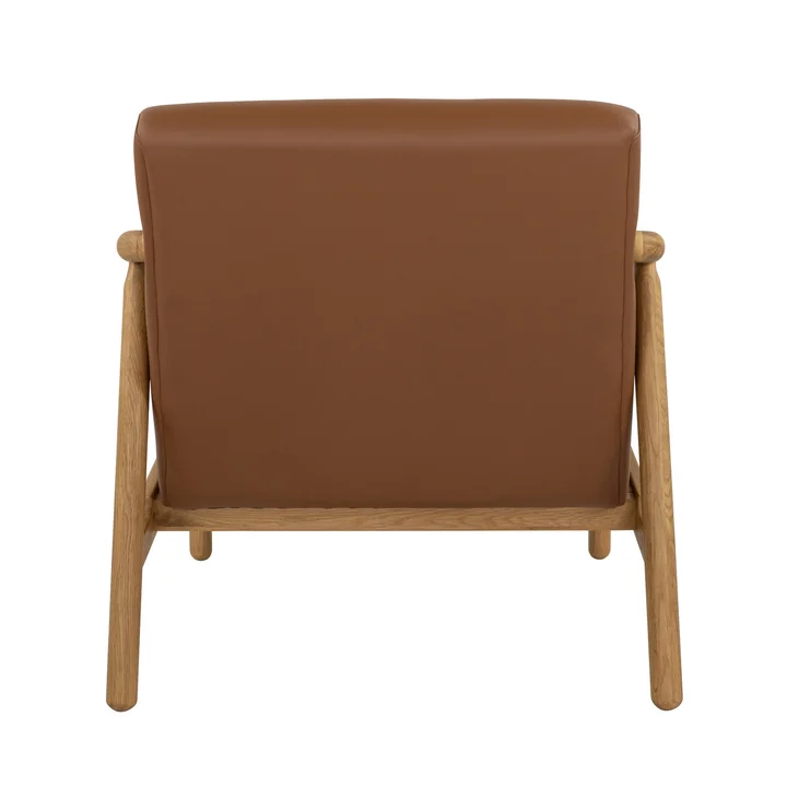 Studio Zondag - SZ1 Lounge Stuhl, Nussbaum / beige