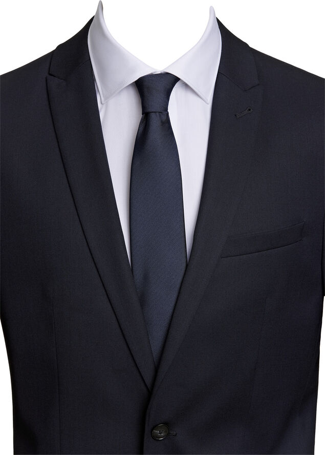 Lindbergh Polyester tie 7 cm Navy