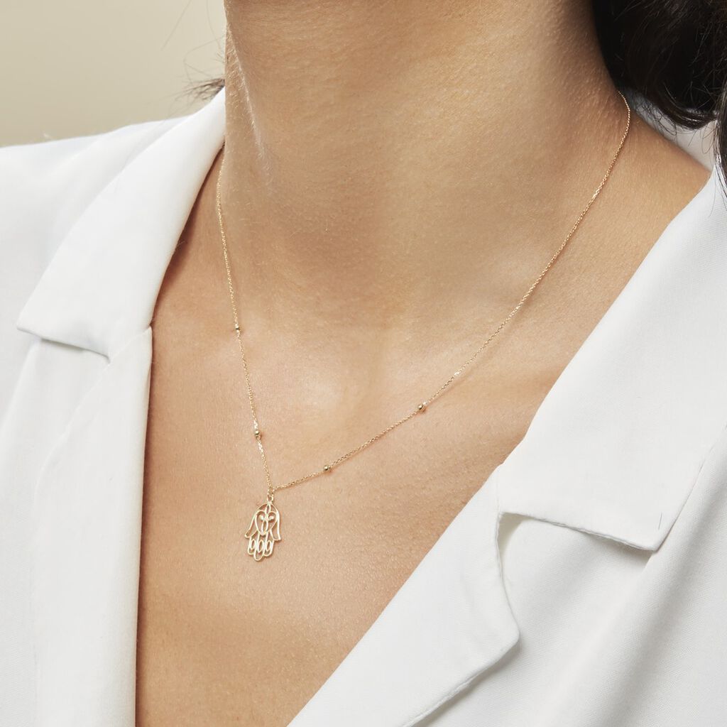 Collier Meryne Or Jaune
