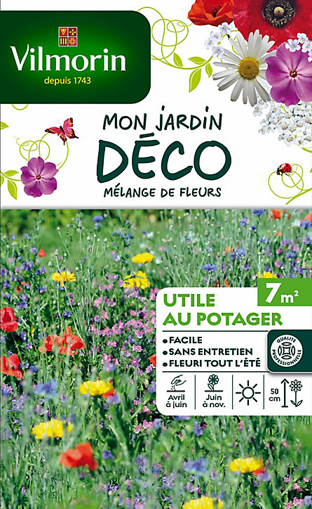 Graines mélange Utile au potager 7 m²