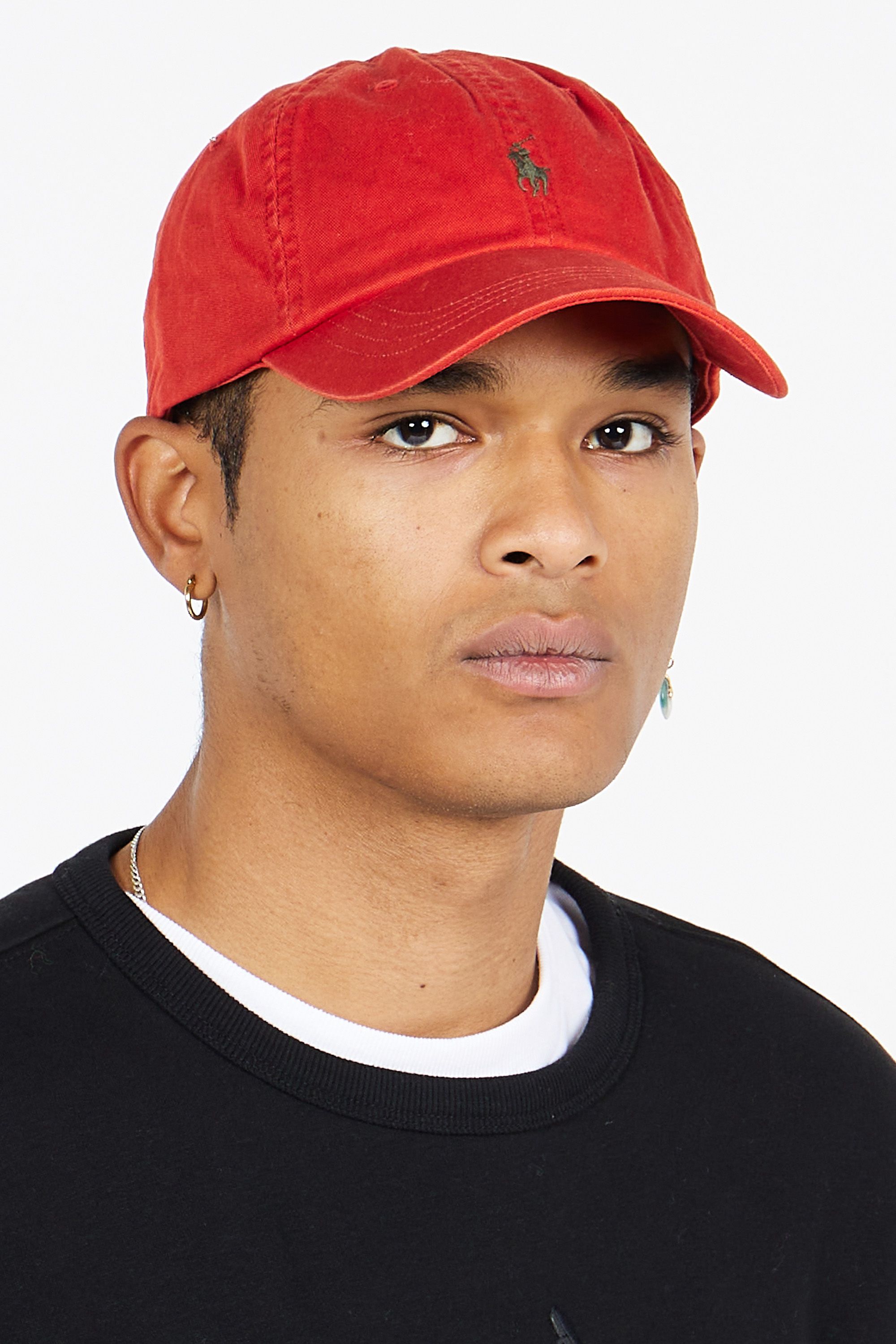 POLO RALPH LAUREN casquette  Cotton Chino Ball Cap Orange