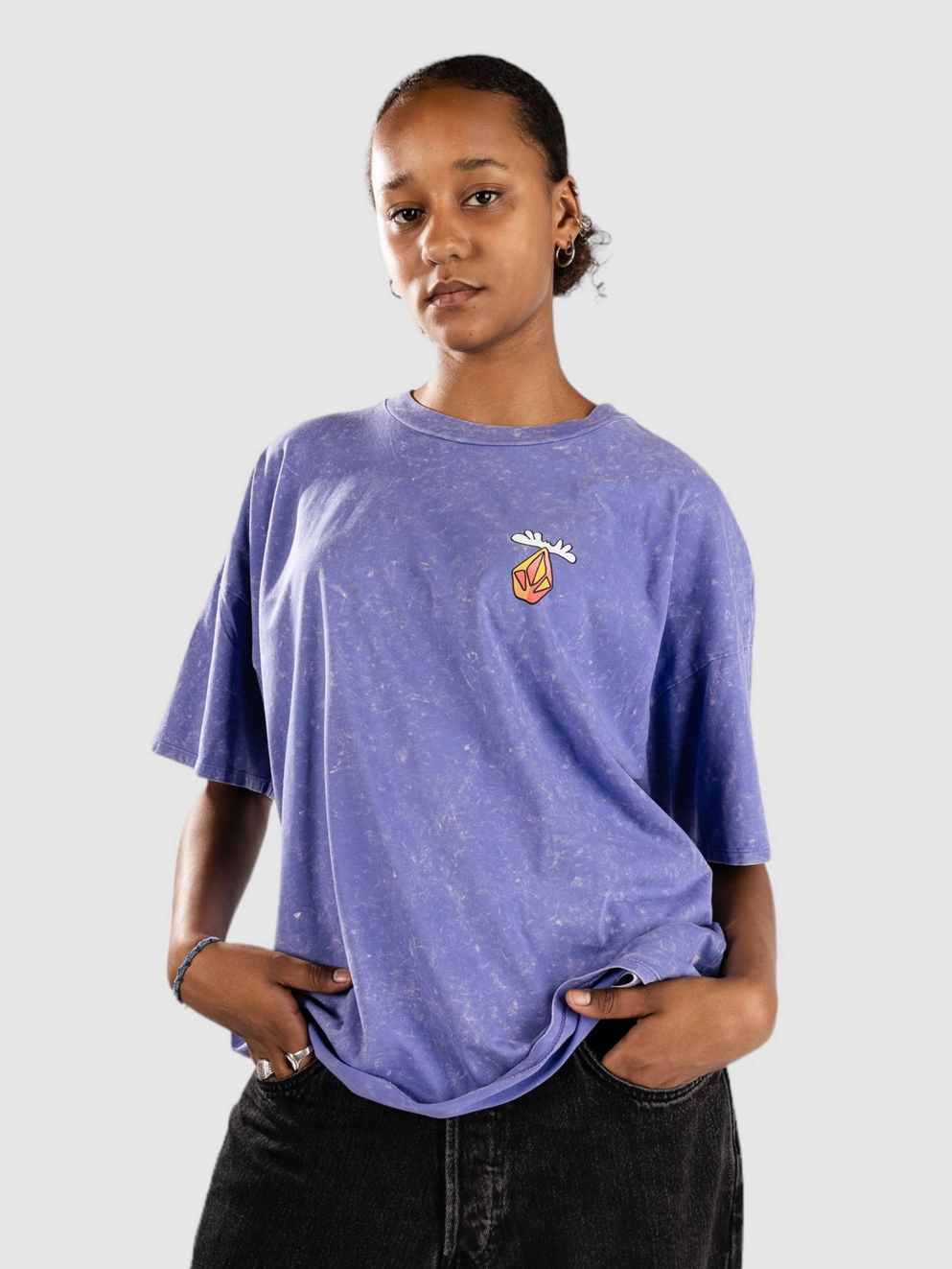 Volcom Voltrip T-Shirt ballpoint blue