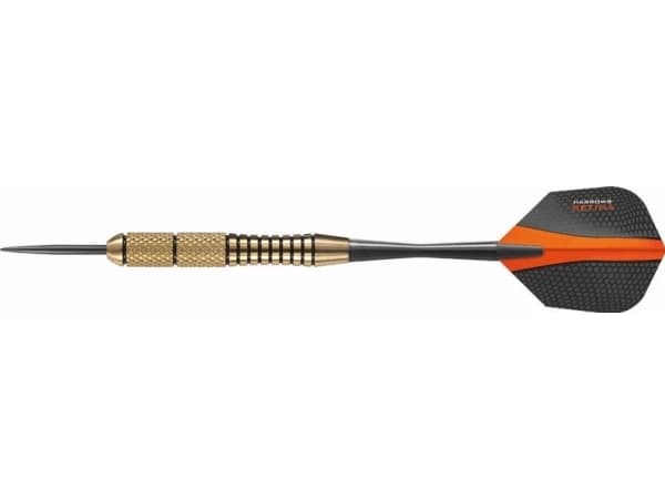Harrows Darts Matrix, Stålspets, Svart, Guld, Orange, Vuxna, mässing, 20 g, 5,7 cm