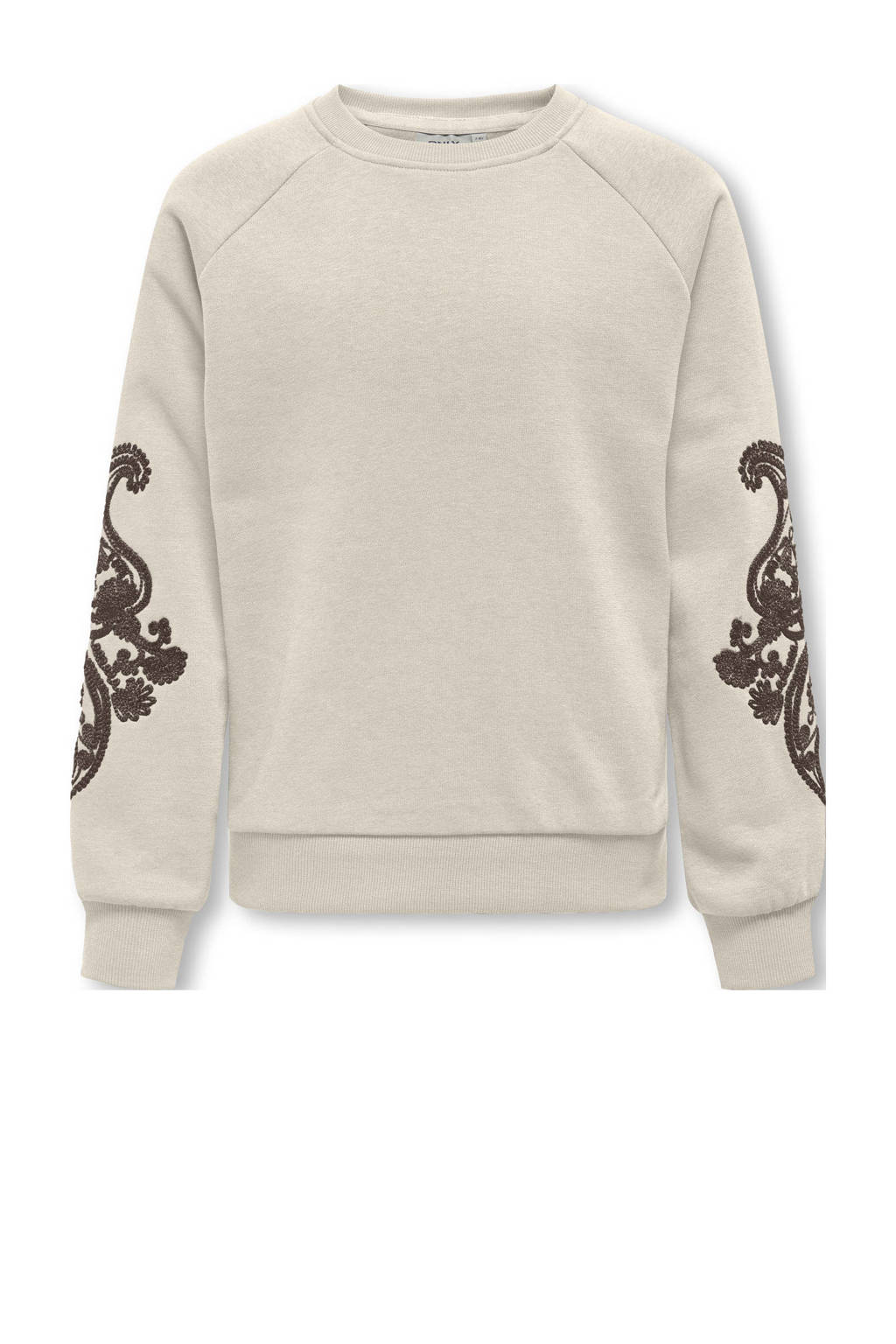 ONLY gebloemde sweater KOGEASTON LIFE ecru