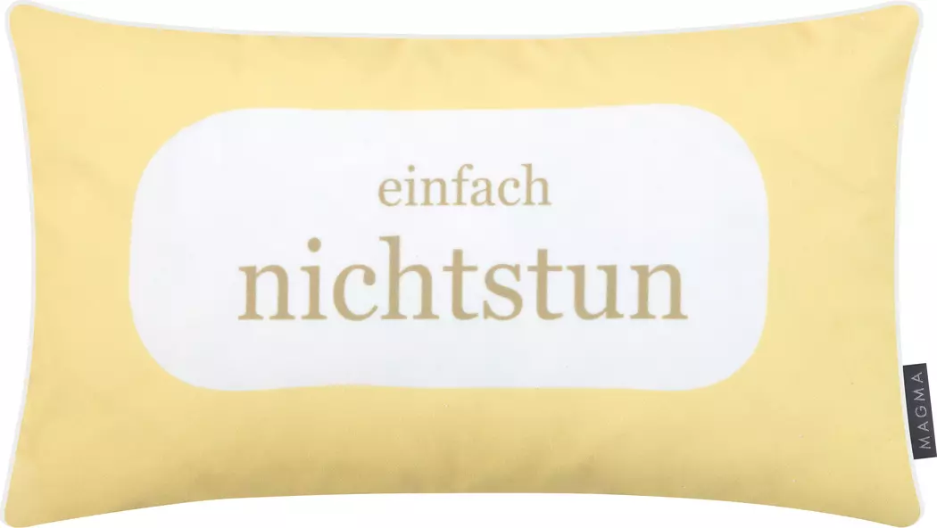 Kissenbezug Nichtstun 30 x 50 cm