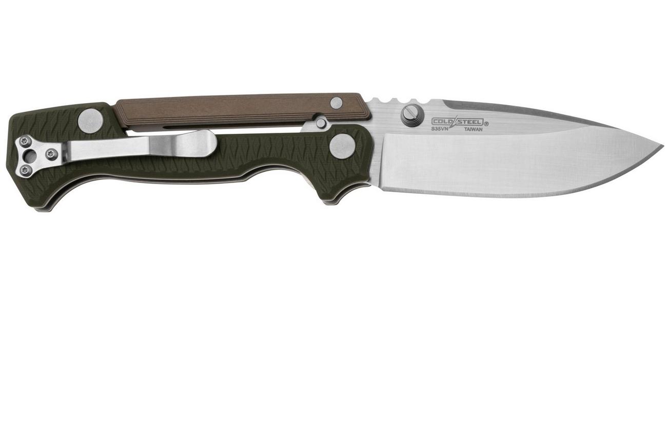 Cold Steel AD-15 OD Green 58SQ zakmes, Andrew Demko design