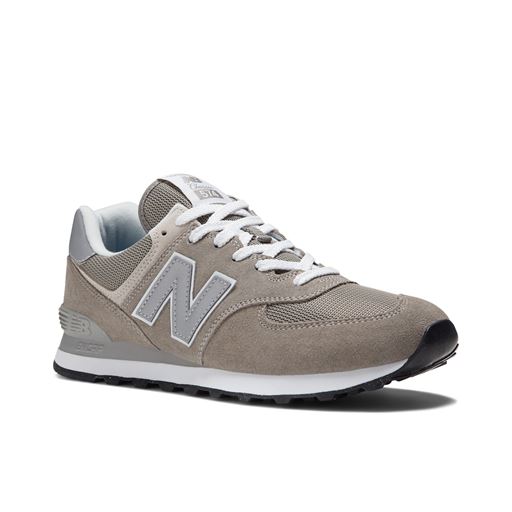 New Balance 574 Core Sneakers, Grey/White, 36
