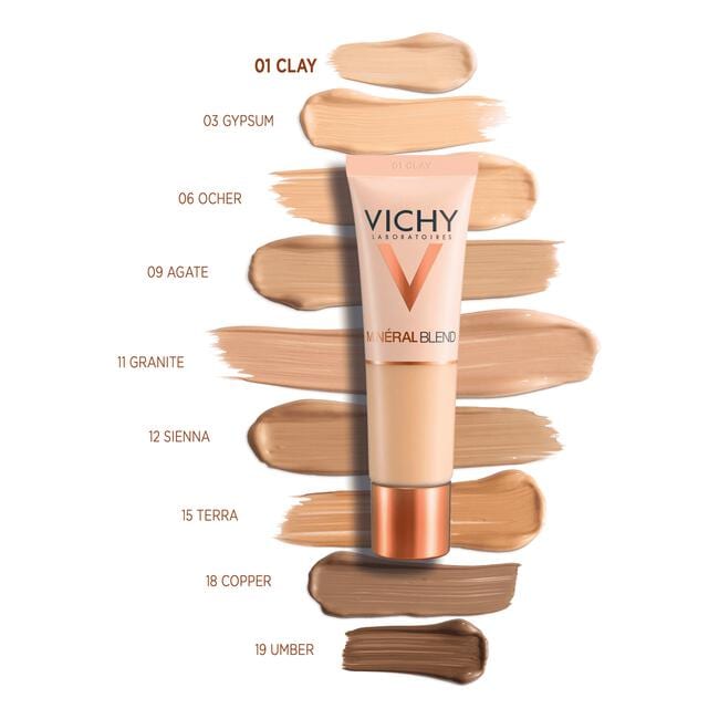 Vichy Minéralblend Foundation 01 Clay 30 ML