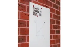 Whiteboard Rocada 100x150 cm hvid magnetisk uden ramme