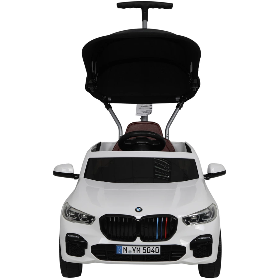 ROLLPLAY Push Car mit ausziehbarer Fußstütze, BMW X5M Weiß Weiß