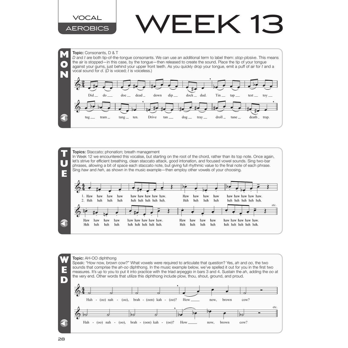 Hal Leonard Vocal Aerobics zangboek