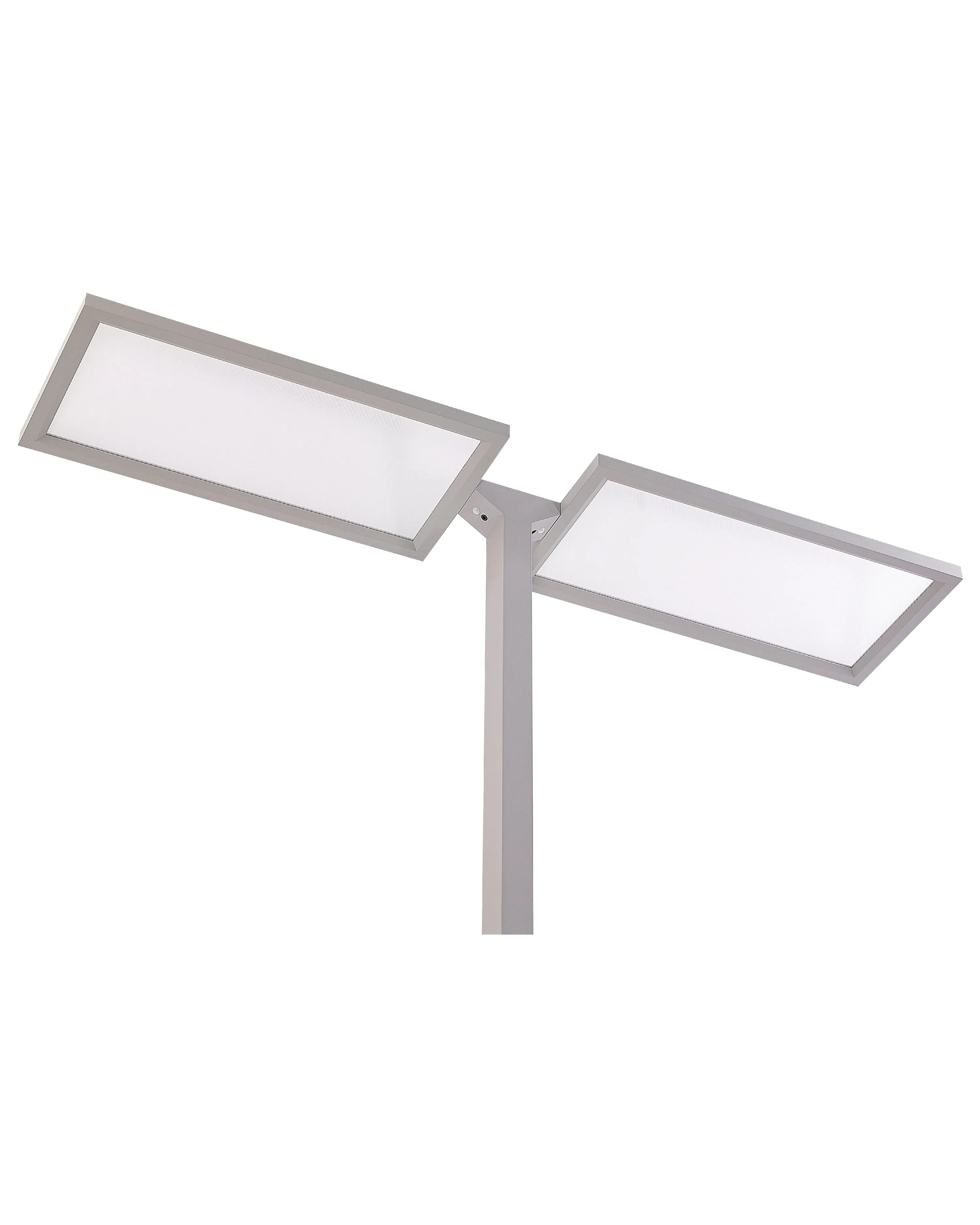 LED staande lamp SCULPTOR met bewegingssensor Metaal Zilver