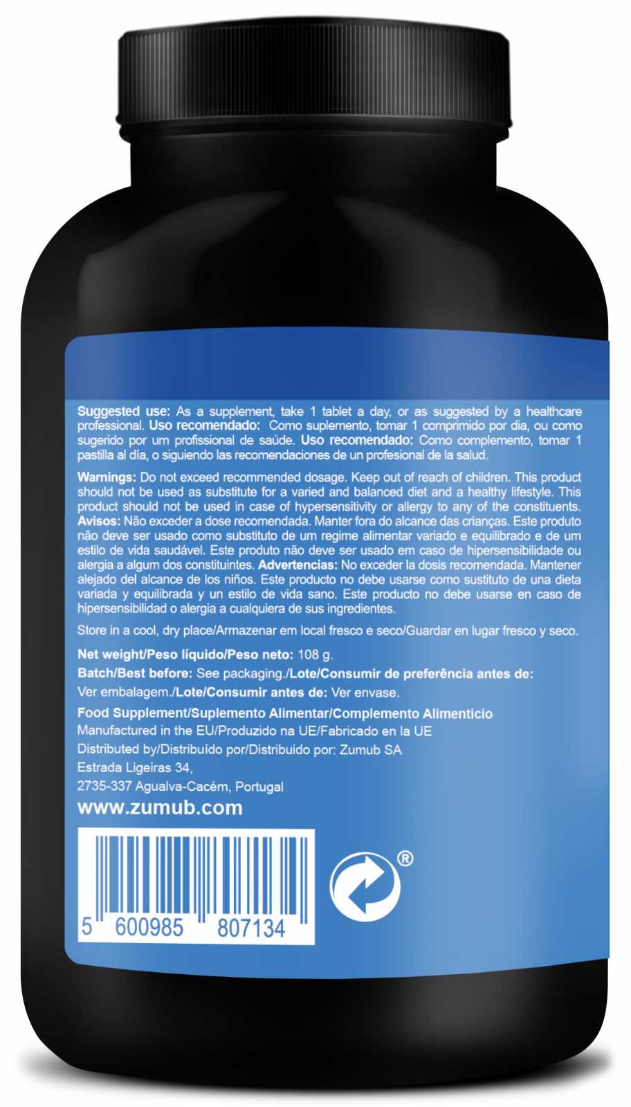Zumub Moringa Oleifera 90 Comprimidos