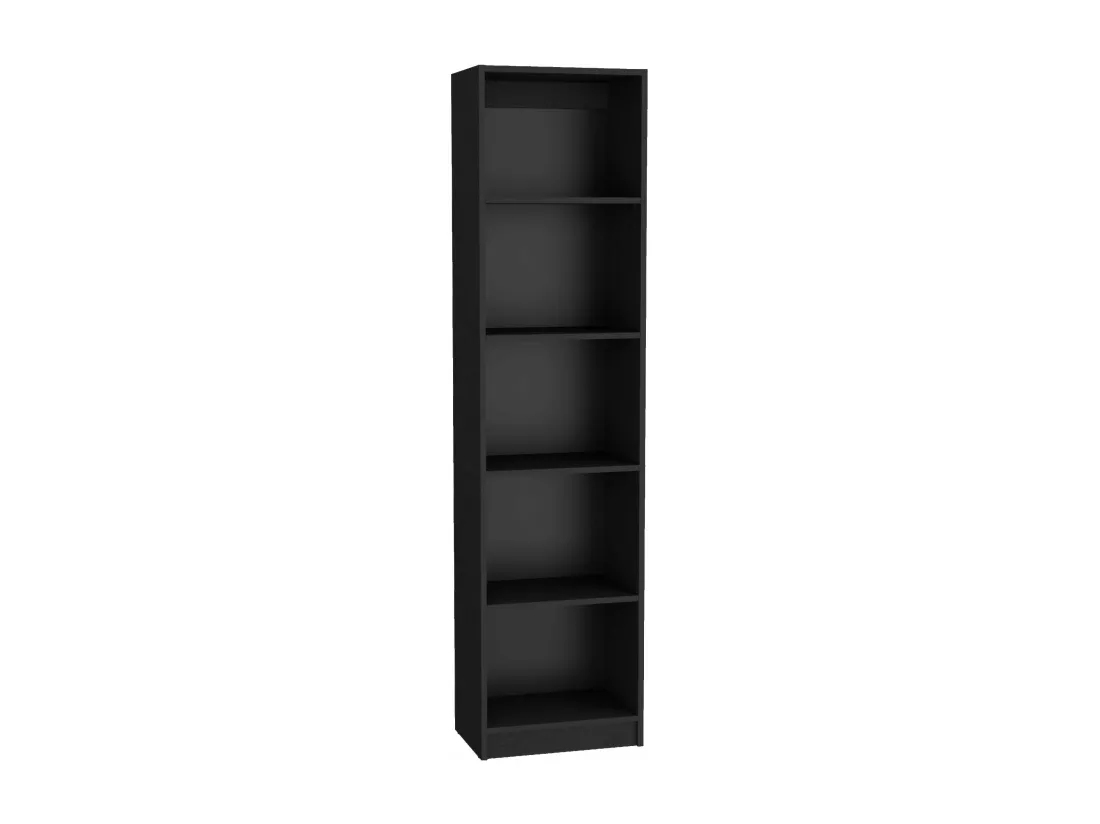 Ensemble d'étagères de bureau à domicile 3 pièces en mélamine avec étagères, 180.6 cm X 152.8 cm X 29.9 cm , Noir