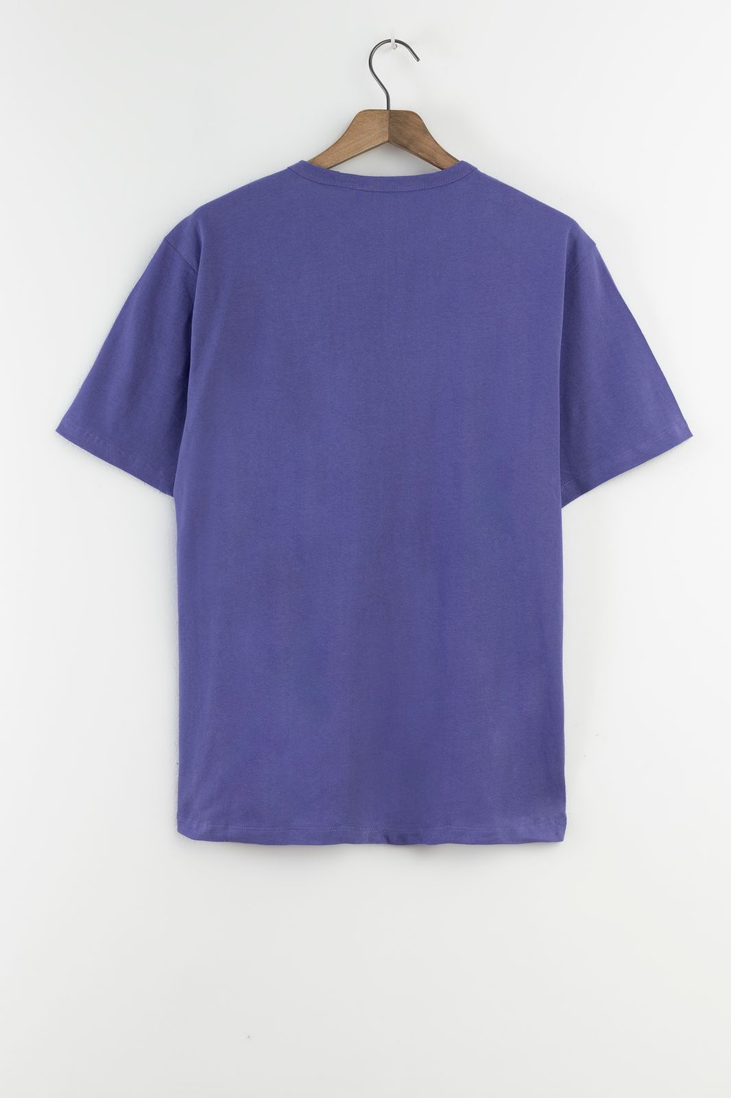 Paars T-shirt met artwork