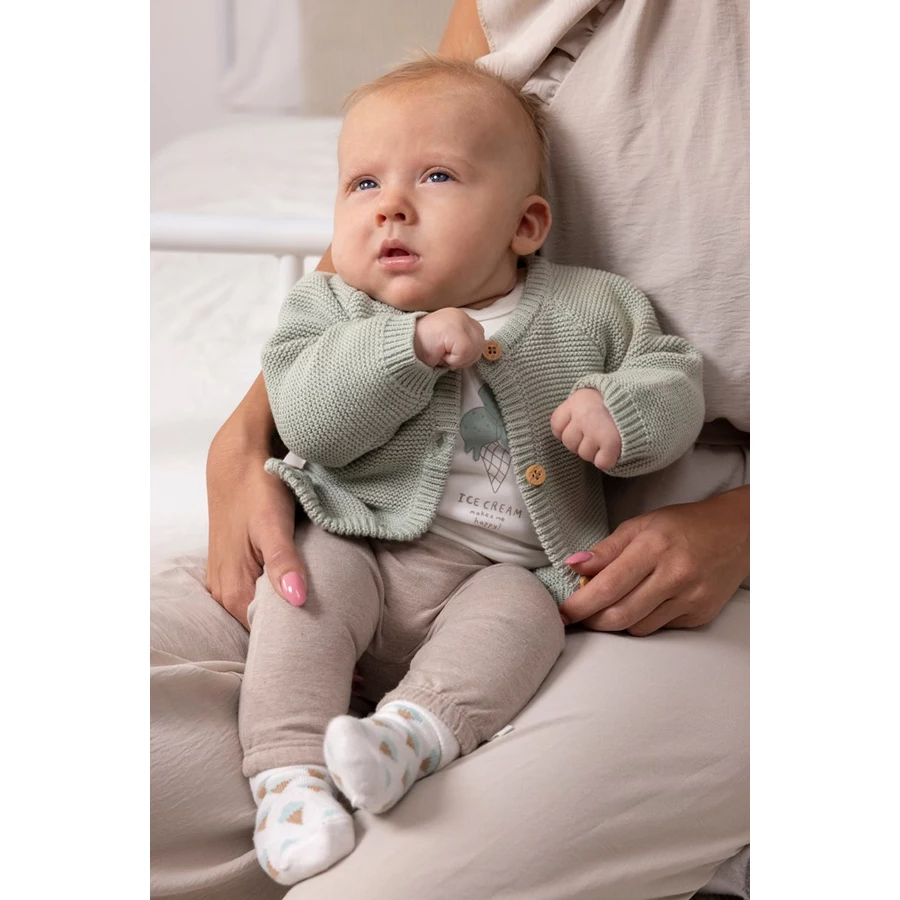 Feetje Langarmshirt Ice Ice Baby Natur