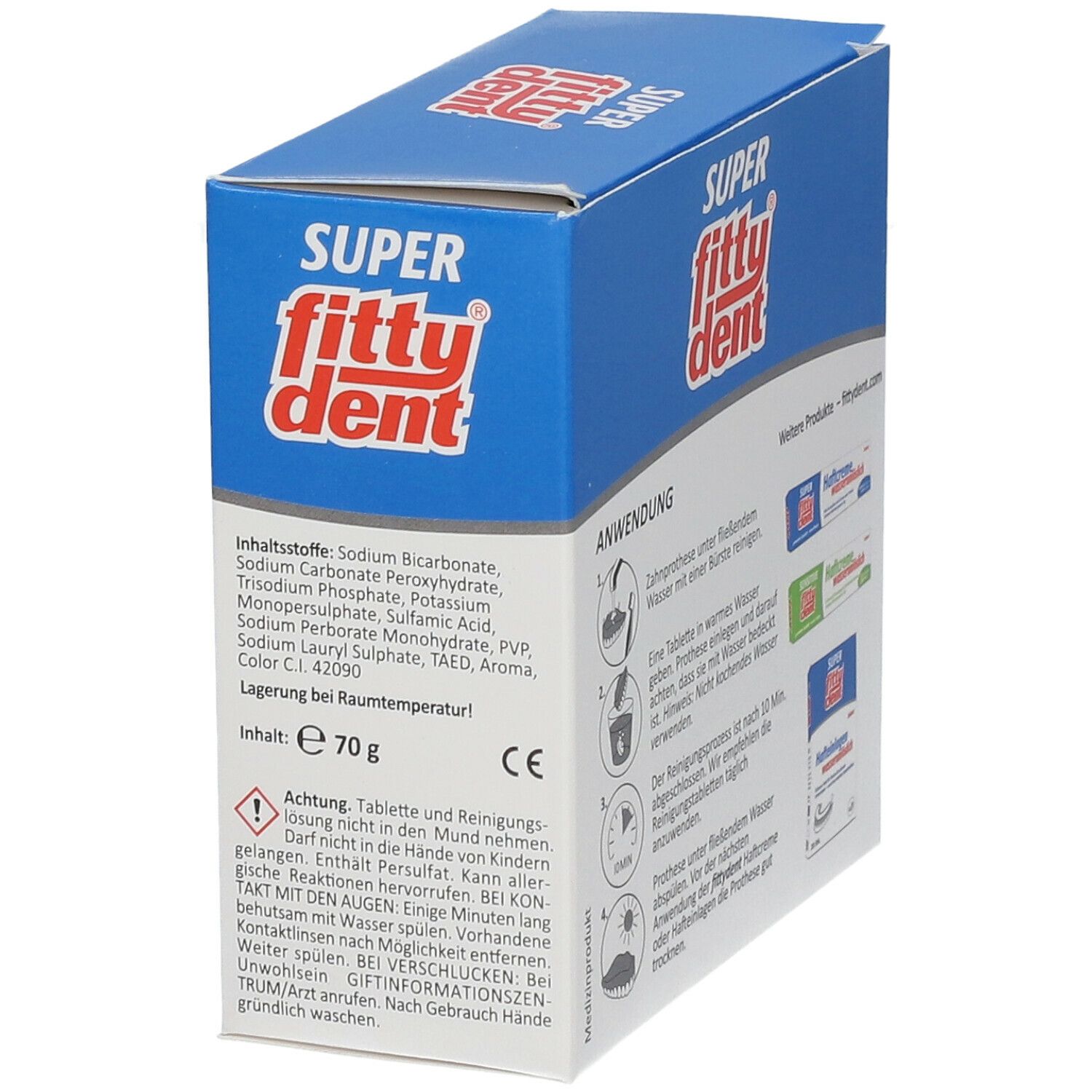 fittydent super Reinigungstabletten