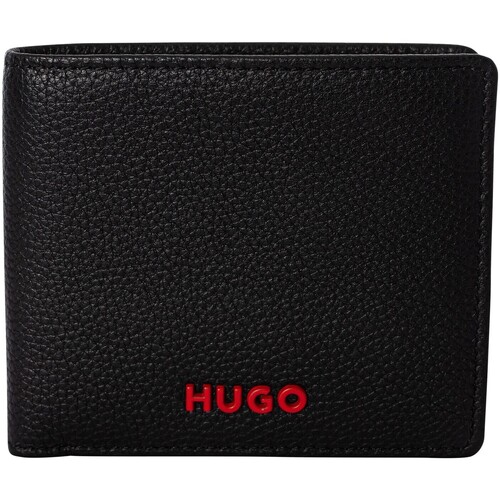 BOSS - Cartera De Cuero Metro 3.0 Negro