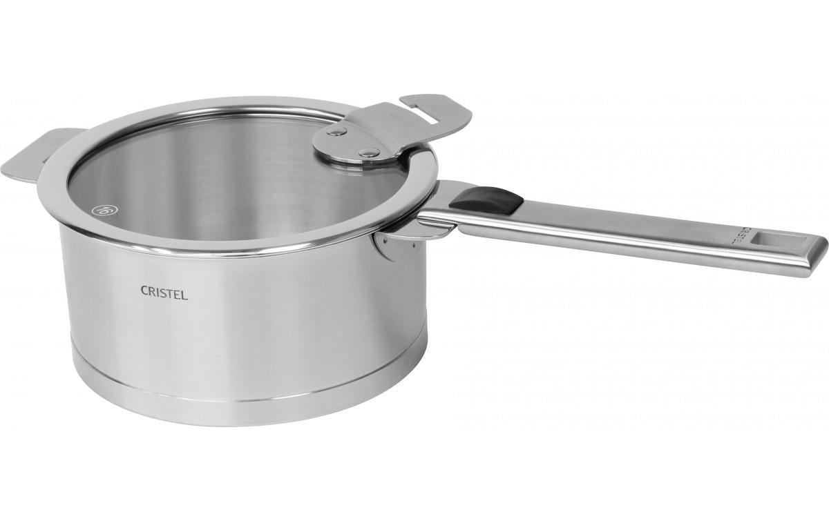 Kochtopf Strate 16 cm<br>Edelstahl-Kasserolle mit Thermodiffusionsboden