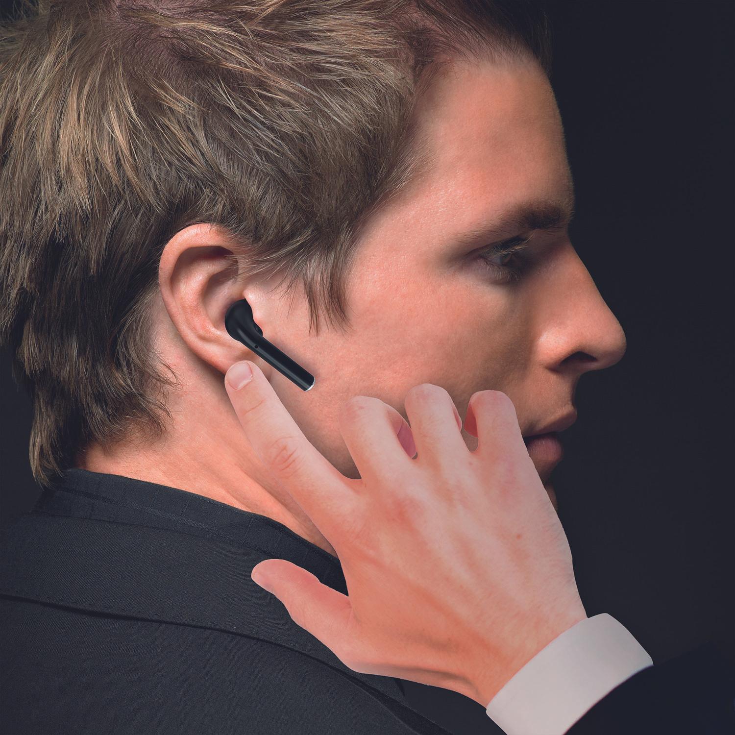 ECOUTEURS EARBOX PRO INDUTION NOIR