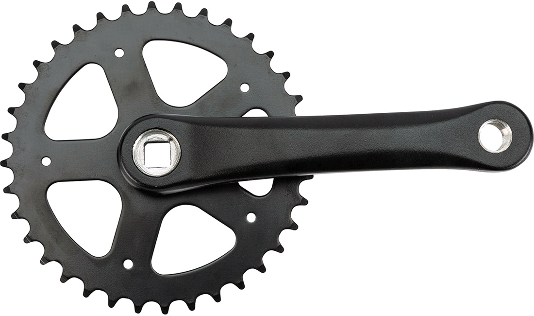 Garniture 36T 152mm sort til 20/24