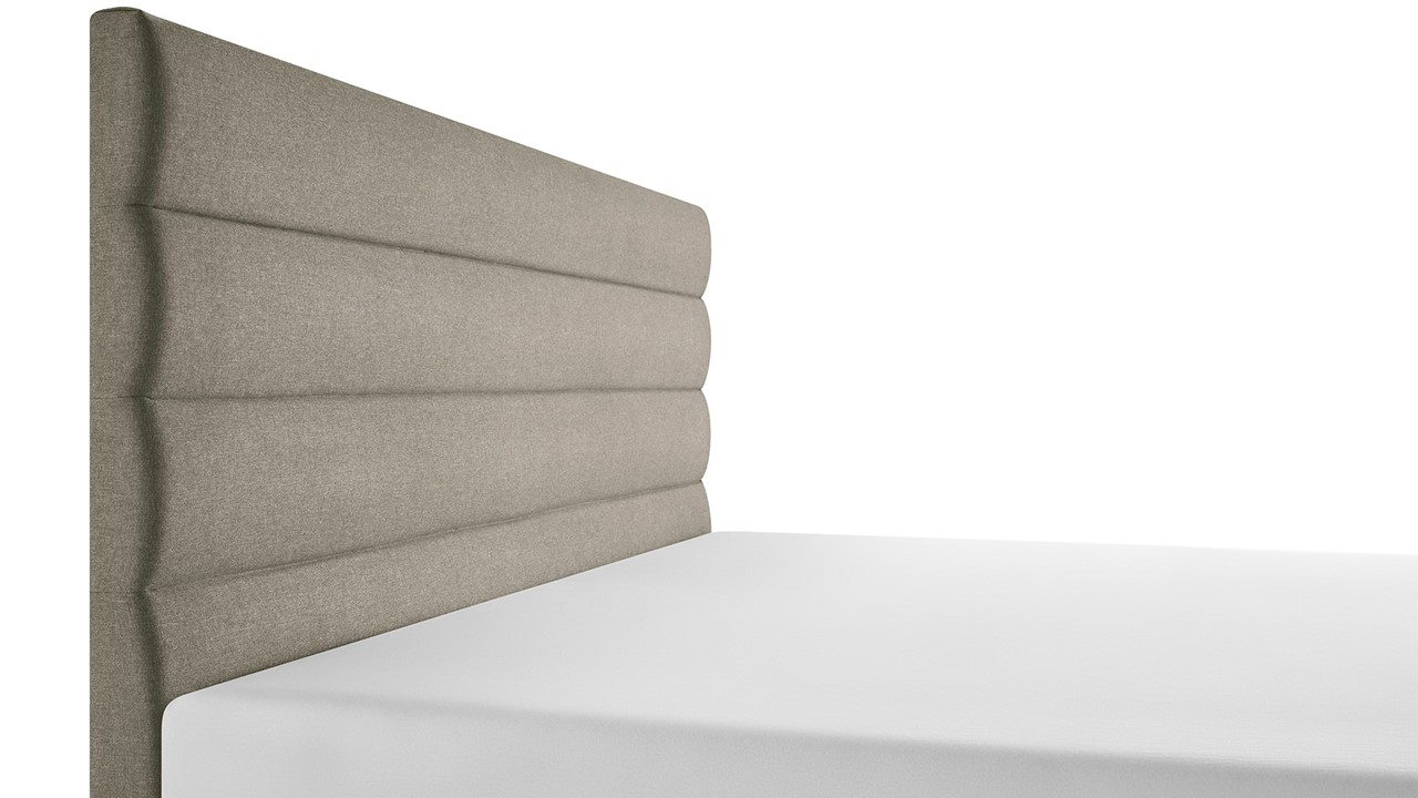 TEMPUR® boxspring FORM™ Horizontal met matras Form plus hybrid beige