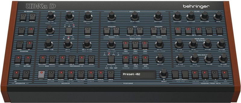 Behringer - UB-Xa D - Analoge Synthesizer - Zwart - Desktopmodel