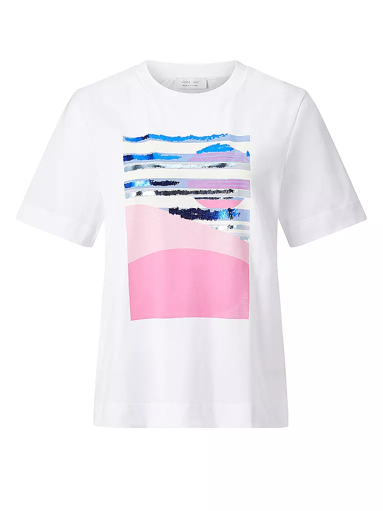 RICH & ROYAL T-Shirt weiss
