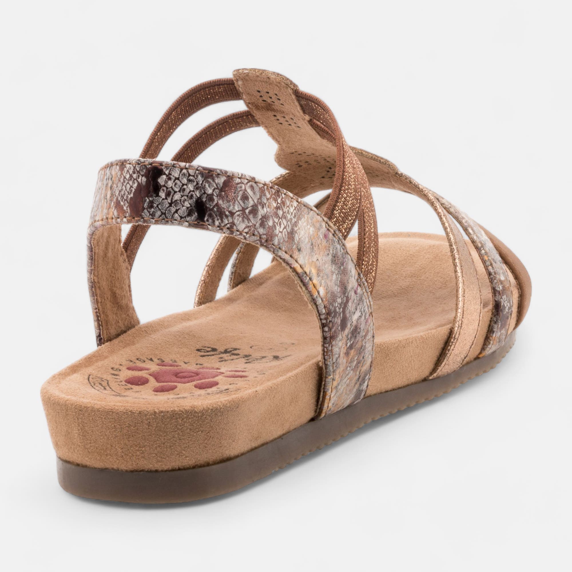 Sandales Femme cognac