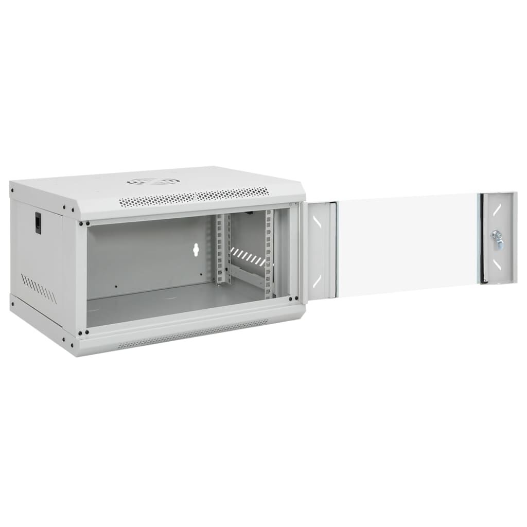 vidaXL Wandgemonteerde serverkast 6U, 19\