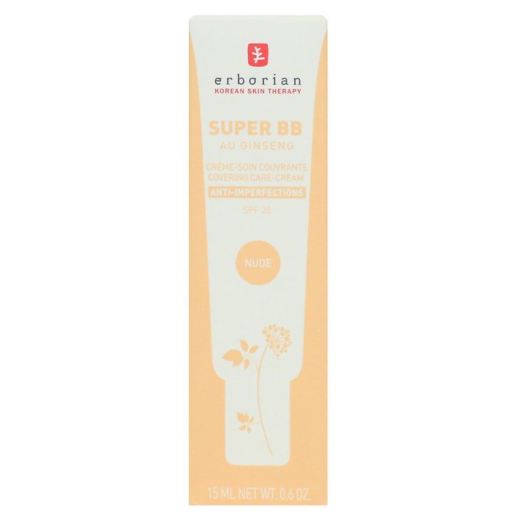 Super BB au ginseng crème soin couvrante SPF20 teinte nude 15ml
