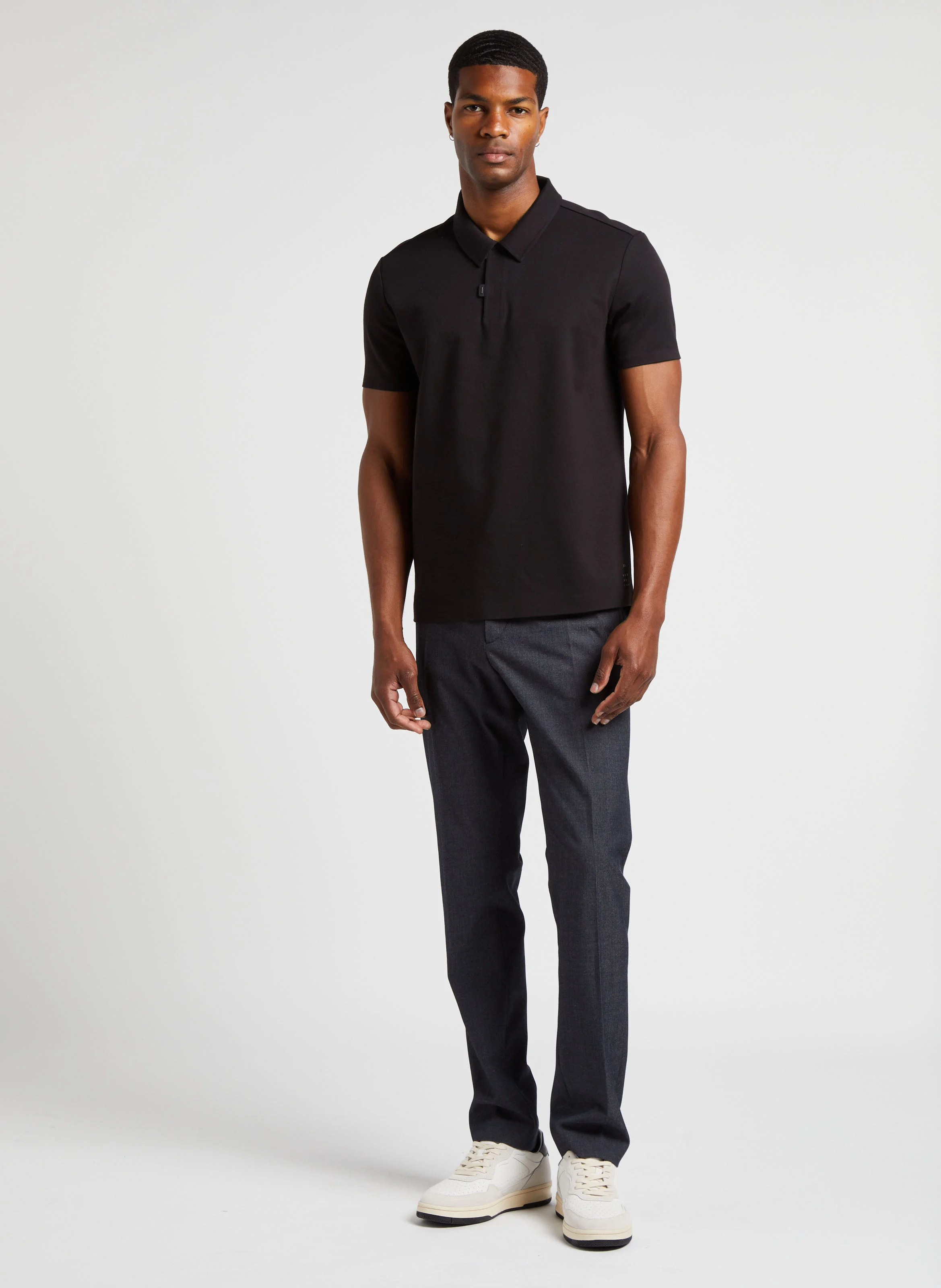 Pantalon de bureau slim | Bleu