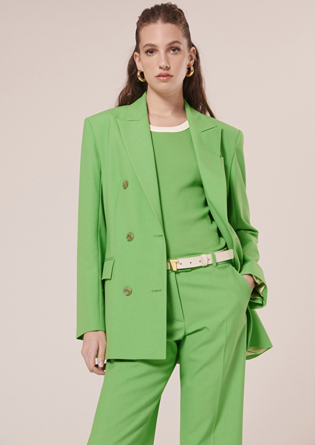 Veste Violaverte en laine froide