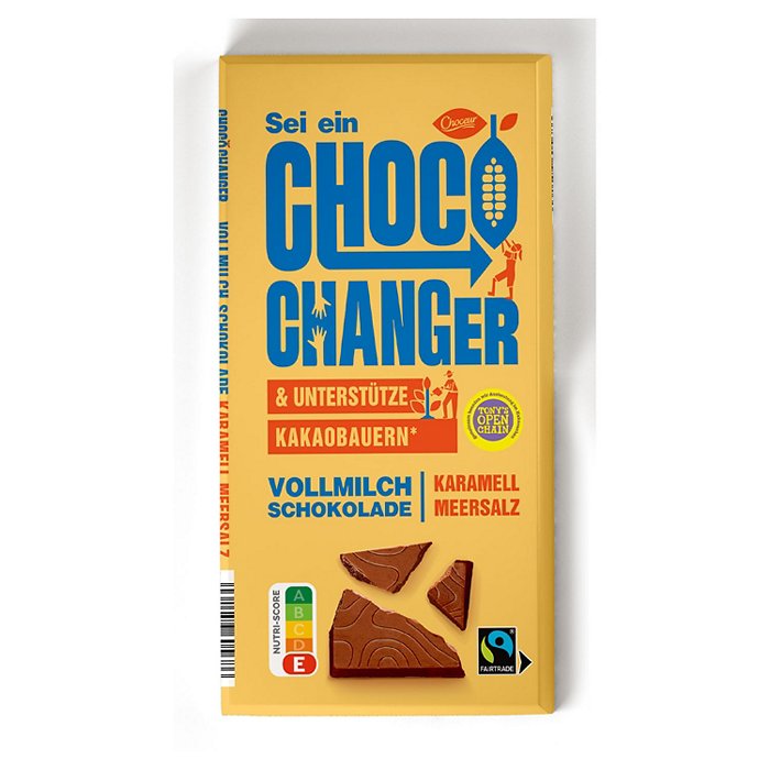 CHOCEUR Schoko Changer 150 g, Karamell-Meersalz