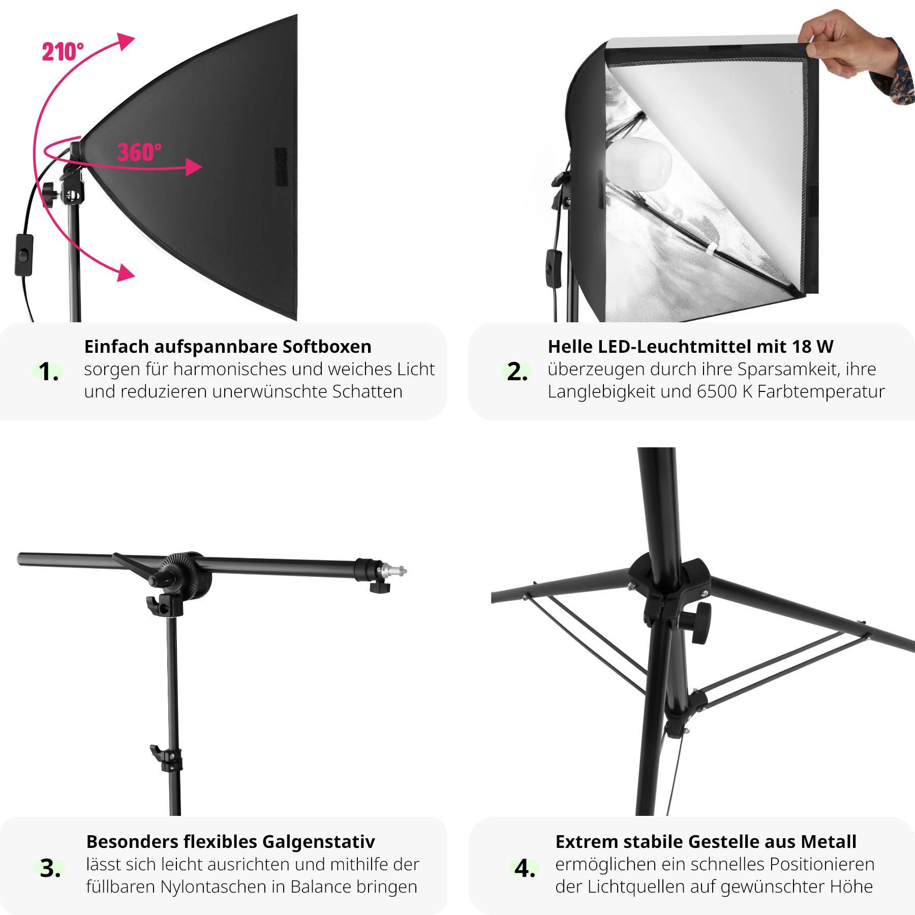 Fotostudio-Set