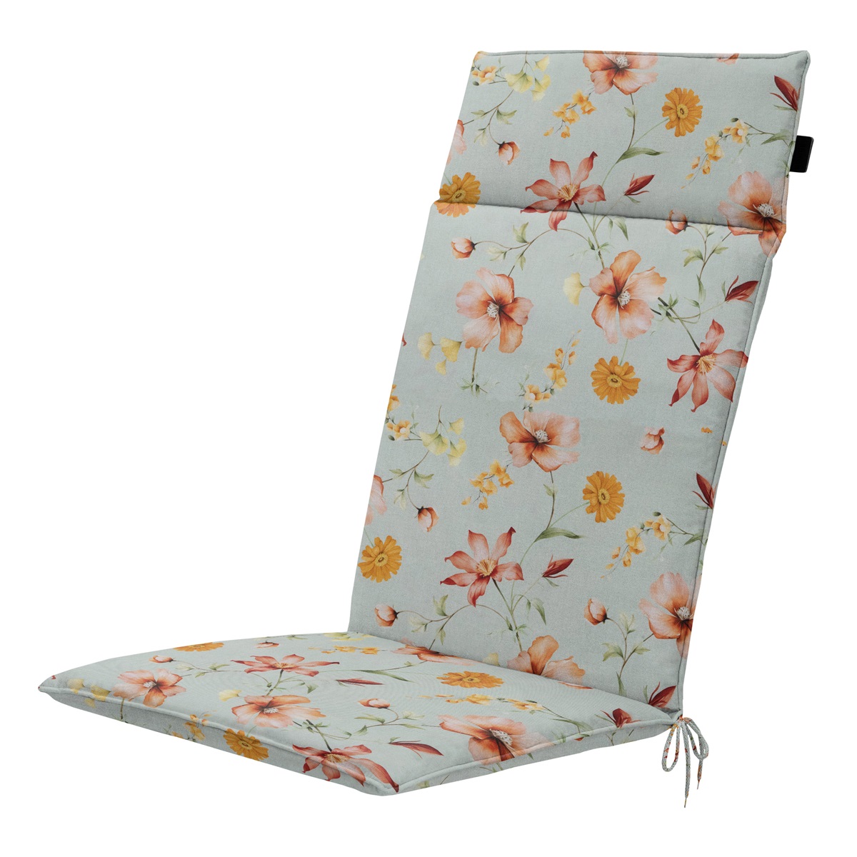 Madison Florina orange Tuinstoelkussen - Set van 4