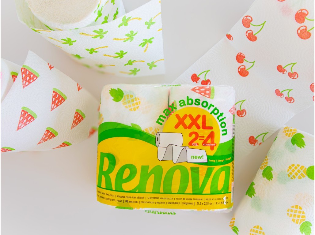 ROLO RENOVA COZINHA ABSORPTION XXL 2=4 UNIDADES