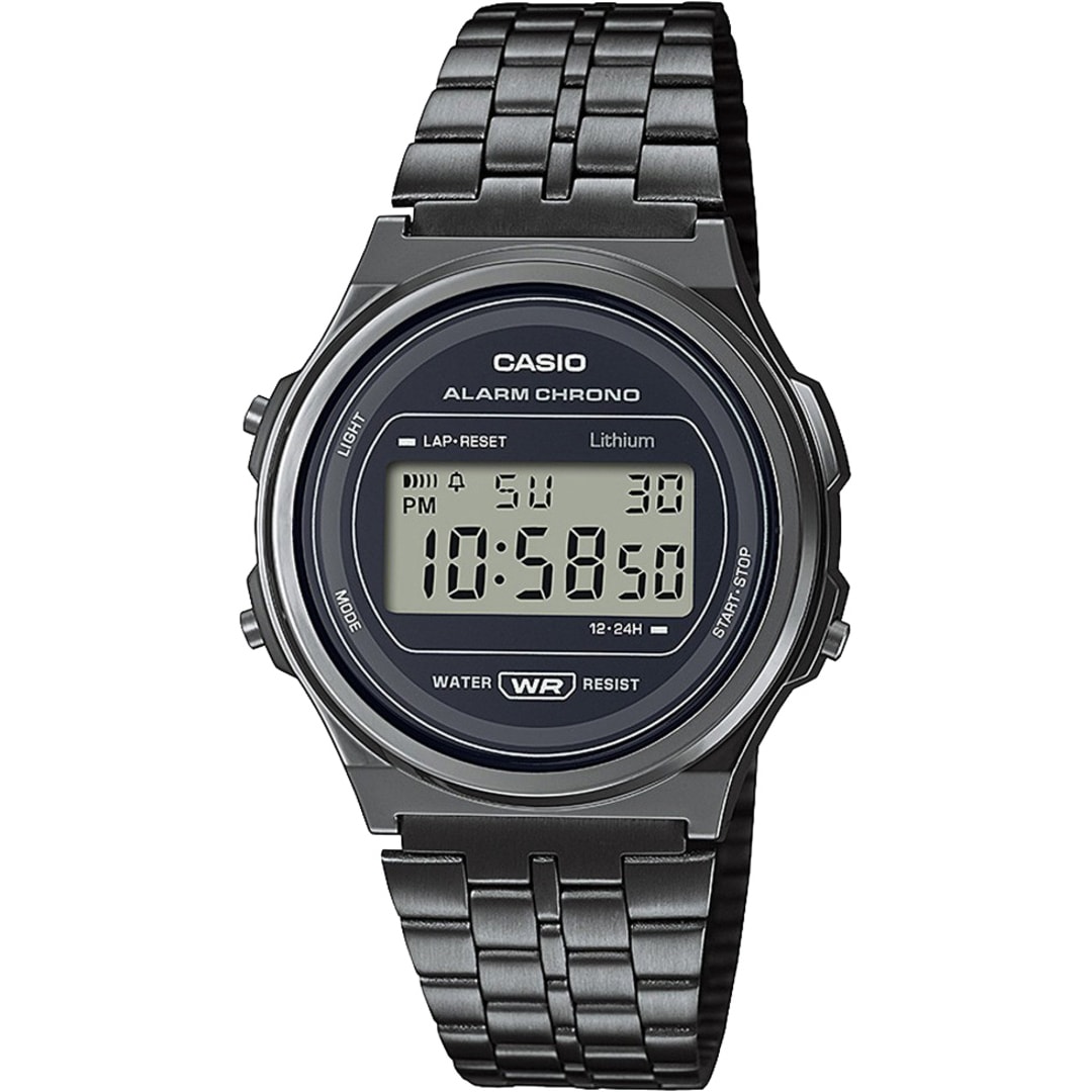 Casio Vintage Round Schwarz