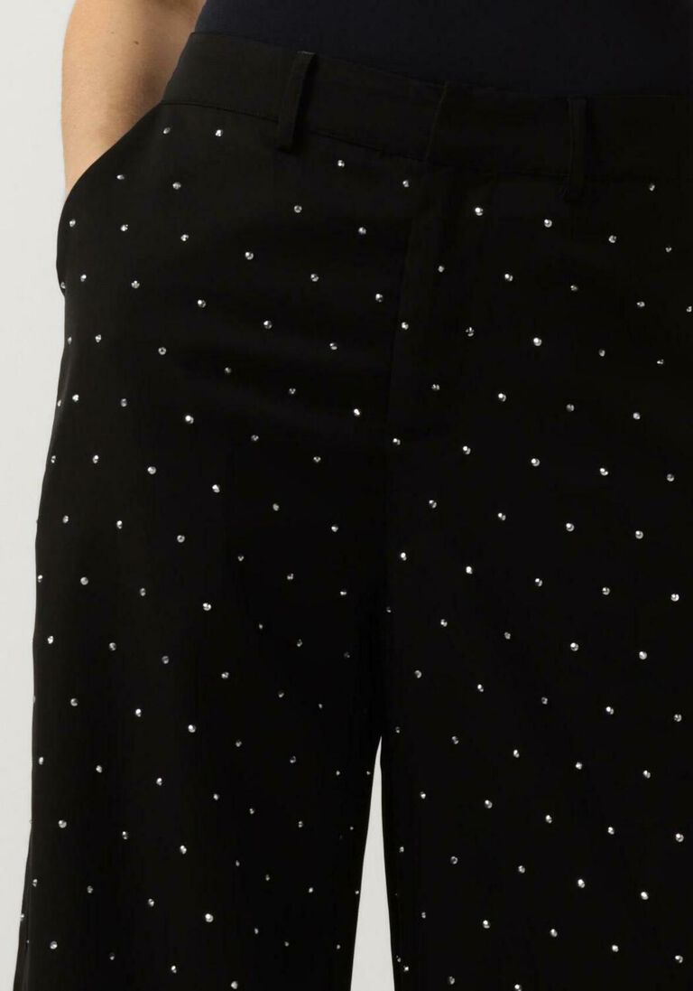 REFINED DEPARTMENT zwarte refined department pantalon neya
