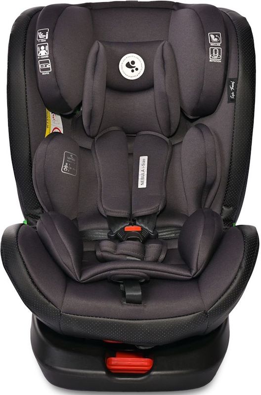 Lorelli - Nebula - Autostoel - Zwart - i-Size - 360° Draaibaar