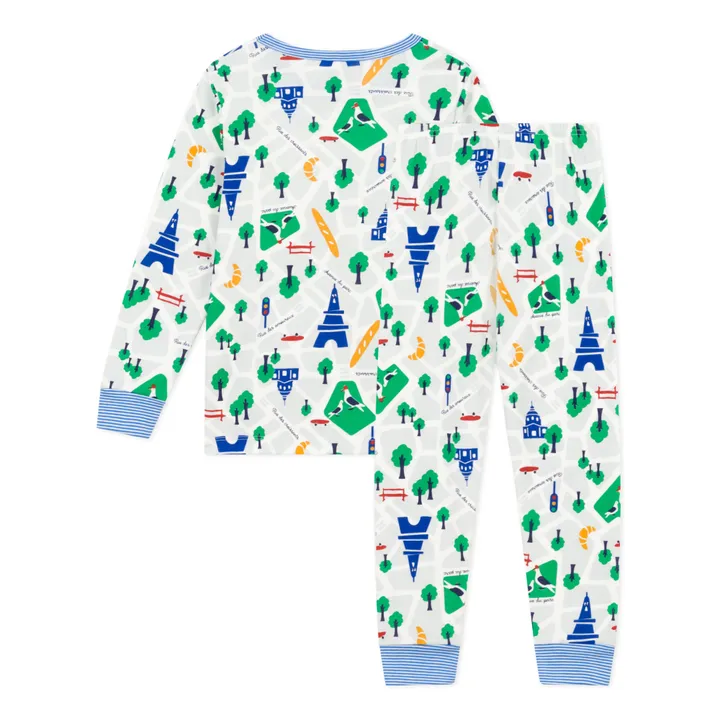 Petit Bateau Ensemble Pyjama Manoe Paris | Bleu