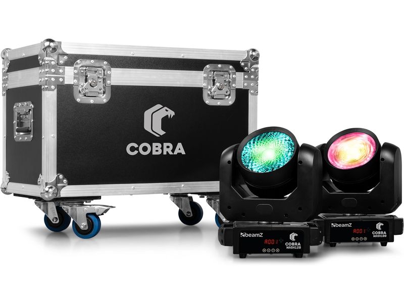 BeamZ Flightcase FC4COBRA Flightcase für 4x Moving Heads der Cobra-Serie