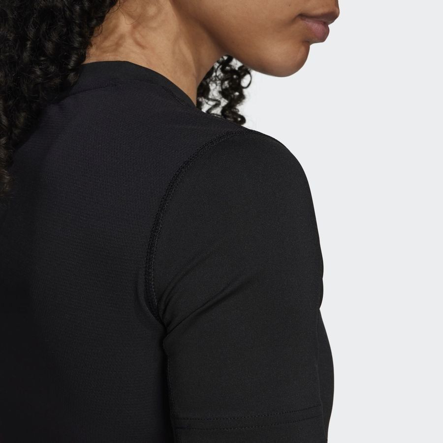 adidas T-shirt d'Entraînement Techfit - Noir/Blanc Femme