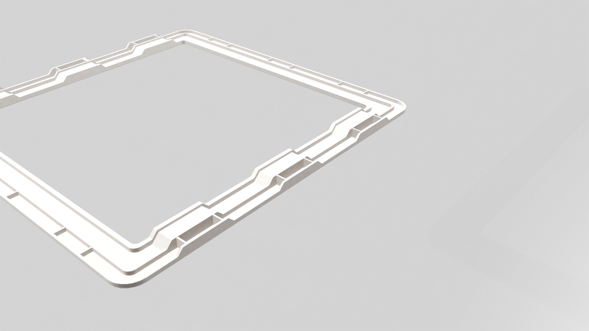Airxcel Maxxfan Adapter Rahmen 40x40 cm  Für Fiat Ducato