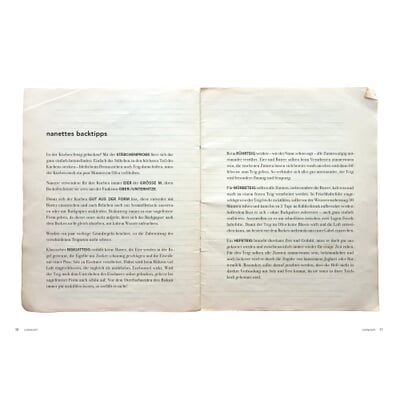 Nanettes Backbuch