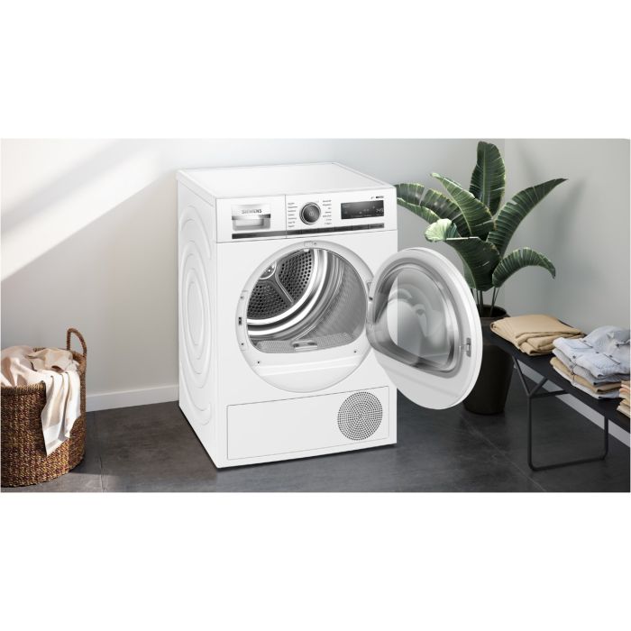 Siemens Wärmepumpentrockner iQ700 WT47W5S1 Weiß