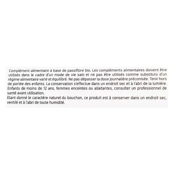 Nat & Form Écoresponsable Passiflore Bio 200 gélules