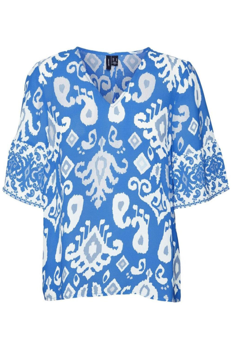 Vero Moda blauwe dames t-shirt