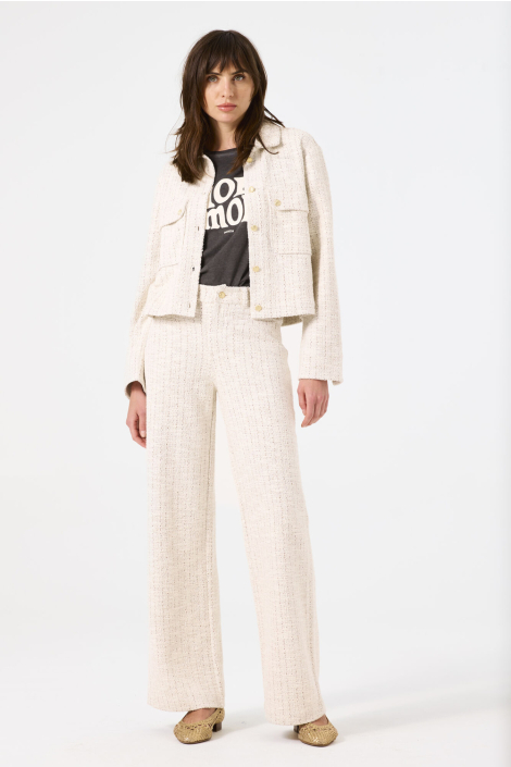 Garcia ecru dames blazer